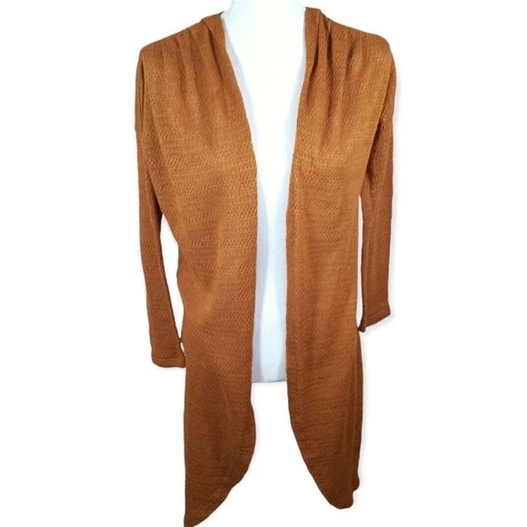 FOREVER 21 MUSTARD YELLOW CARDIGAN SZ.M EUC - Picture 1 of 7